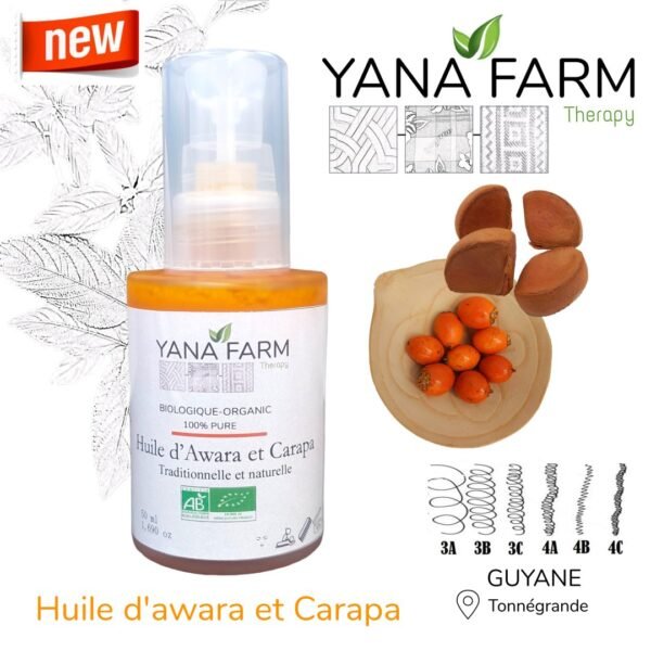 Huile Awara et Carapa