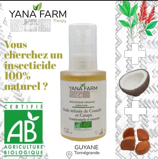 Huile de Couachi et Carapa
