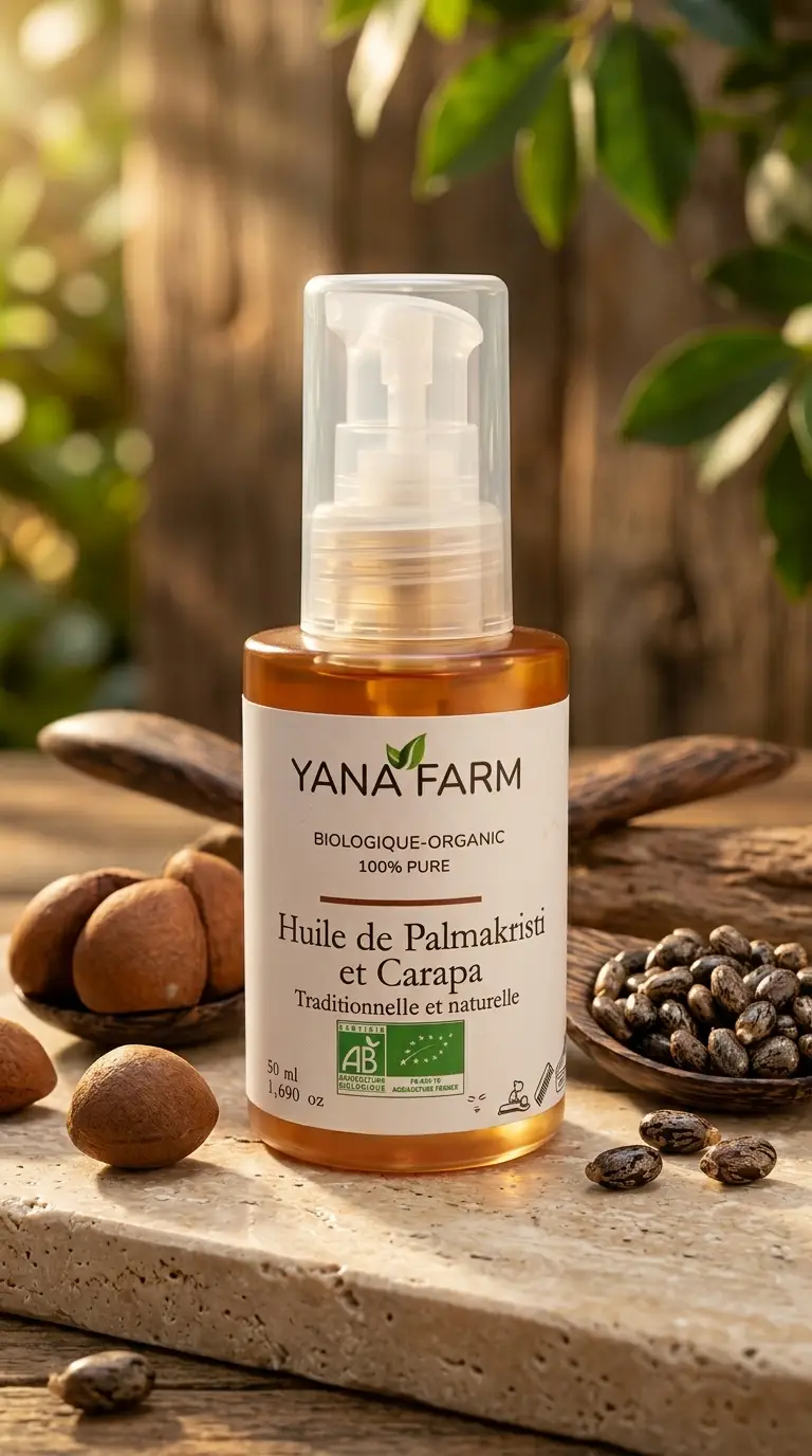 Huile de Pamakristi et Carapa