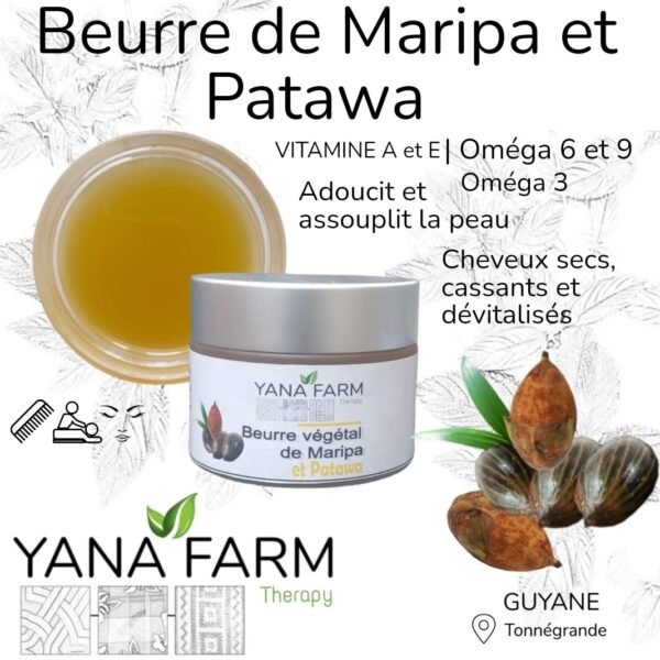 Beurre de Maripa et Patawa