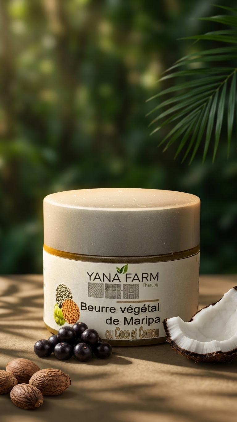 Beurre de Maripa, Coco et Comou